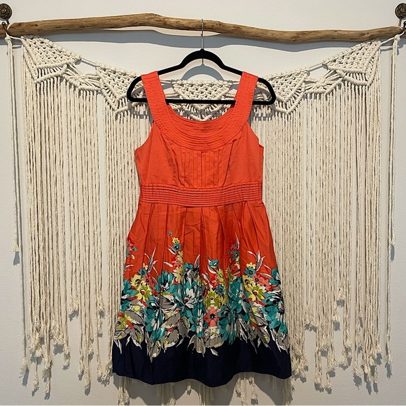 Spense Dresses & Skirts - Spense Floral Dress With Pockets Size 10